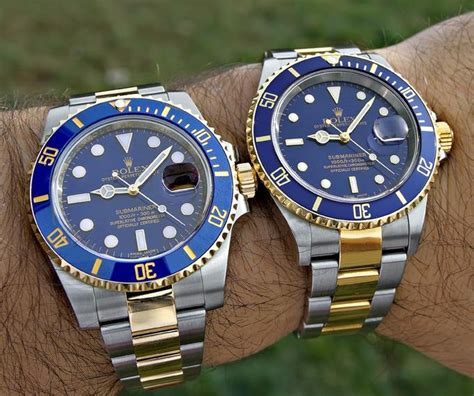 difference between rolex 16610 and 16613